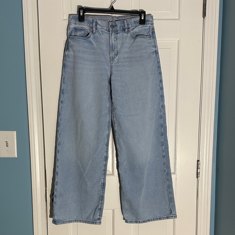 American Eagle Low Rise Ultra Wide Leg size 0